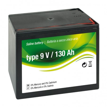 Batteria salina 9V-130Ah