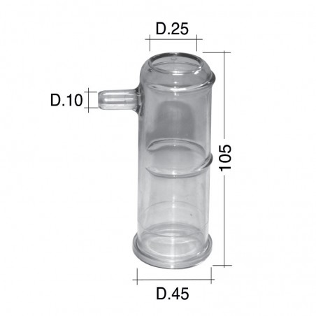 Cannello in plastica per pecore