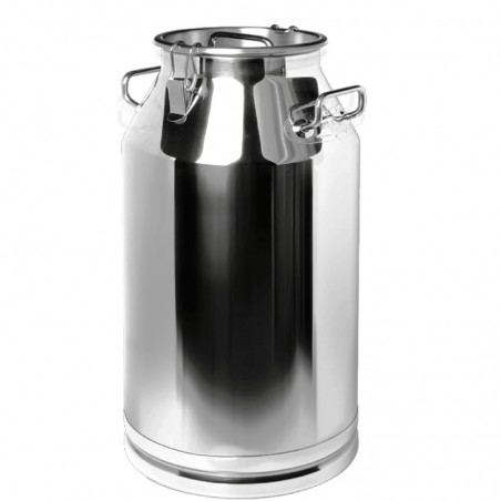 Bidone per latte in inox ermetico