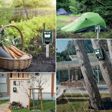 Dissuasore a ultrasuoni solare