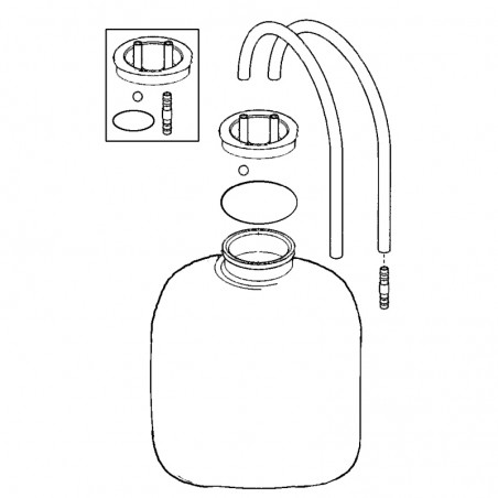 Separatore per latte mastitico