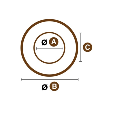 Guarnizione per bidoni per coperchio ermetico