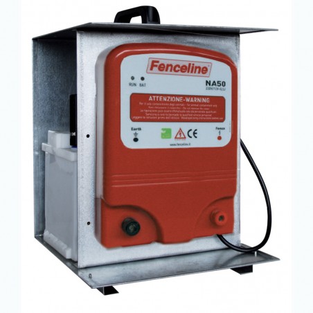 Contenitore zincato per elettrificatore