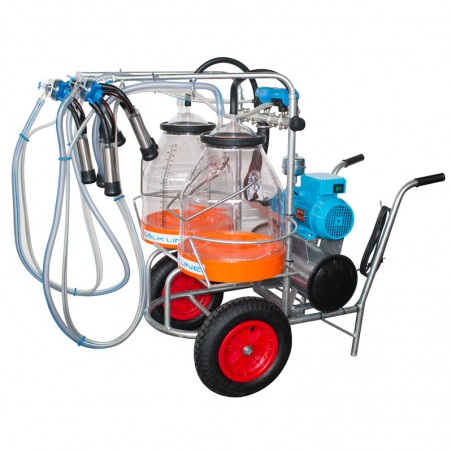 Carrello mungitore per bovini 2 secchi
